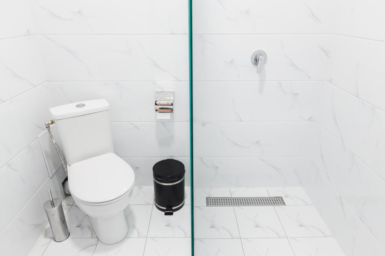 Bathroom 4, Beluga Hotel, Makhambetskiy