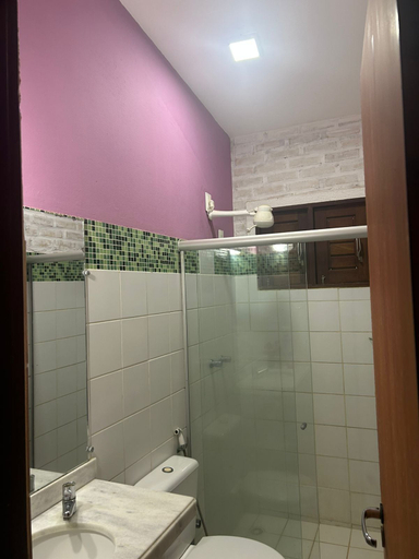 Bathroom, Pousada porto do amar, São Miguel de Touros