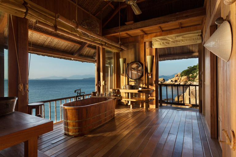 Bathroom, Six Senses Ninh Van Bay, Ninh Hòa
