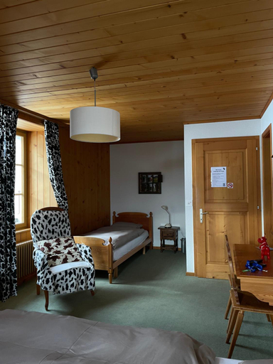 Bedroom 5, Auberge de l'Ange, La Gruyère