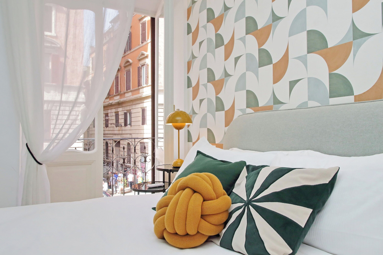 Bedroom 3, Luxury apartment near Fori Imperiali, Rome