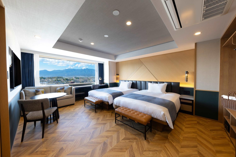 Bedroom 2, AQA Hotel Premium, Saku