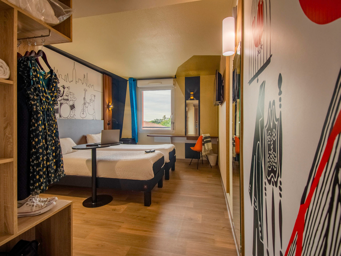 Bedroom 4, ibis Styles Toulouse Blagnac Airport, Haute-Garonne
