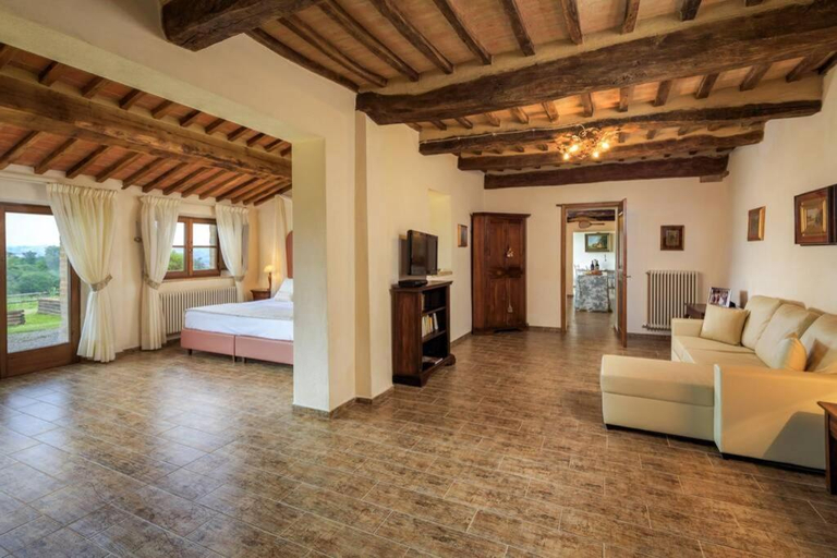 Bedroom 3, Podere Maiano - Private pool villa with spa, Siena
