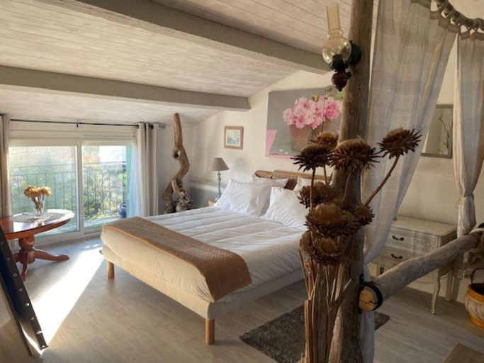 Bedroom 3, GITES - Mas Saint-Louis - Piscine chauffee, Gard