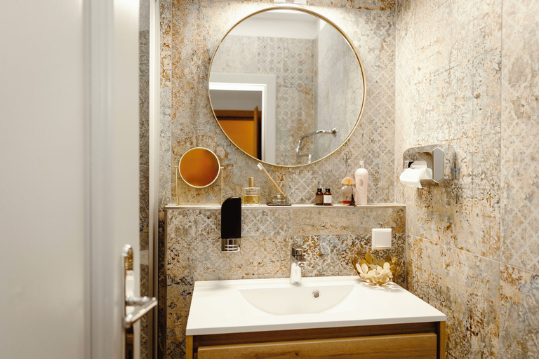 Bathroom 4, Boutiquehotel Hubertushof, Gmunden