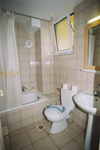Bathroom 4, Veronica Hotel, Crete