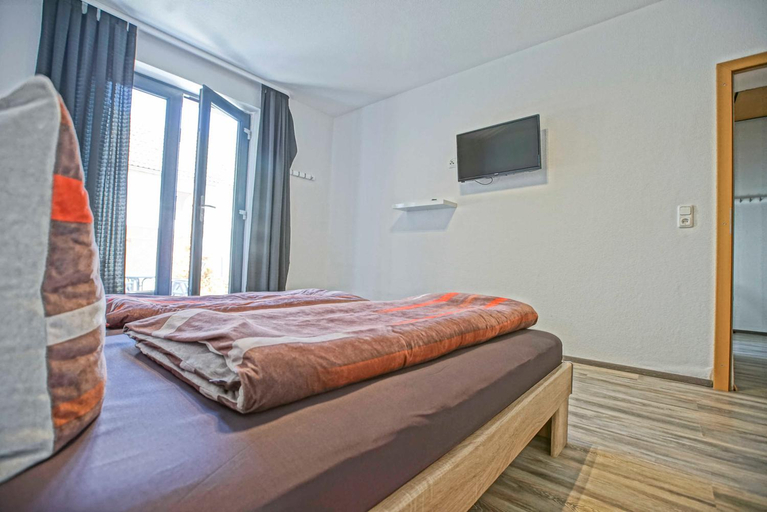 Bedroom 2, Haff-Ostseeferienhausapartment Erdgeschoß, Vorpommern-Greifswald