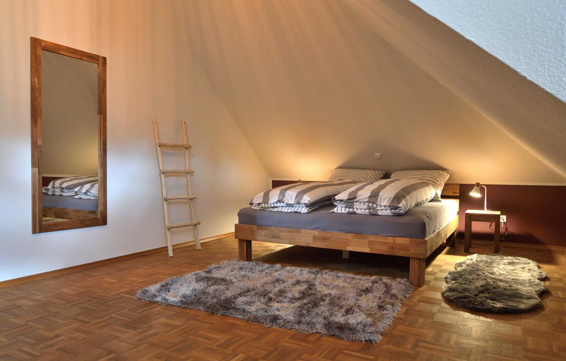 Bedroom, Appartement Whispering Tree Groß, Osnabrück