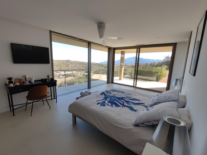 Bedroom 3, La sentinelle du Vallespir, Spa Sauna, Pyrénées-Orientales