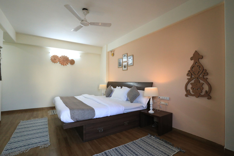Bedroom 4, Banipark Service Apartment, Jaipur