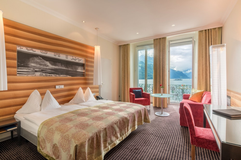 Bedroom 3, Seehotel Waldstätterhof, Schwyz