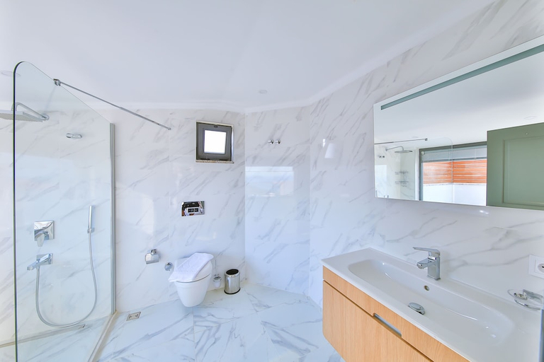 Bathroom 3, Samira Resort Hotel Aparts & Villas, Kaş