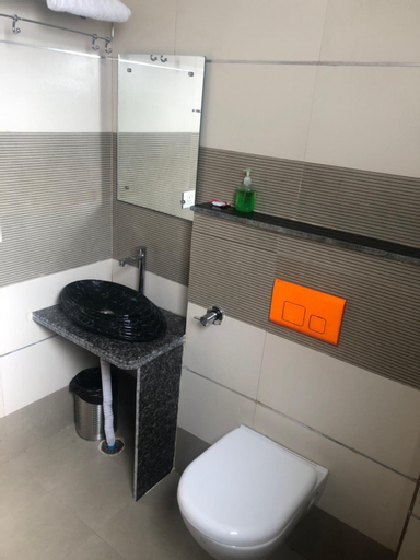 Bathroom 3, C T Heights Inn, Bharatpur