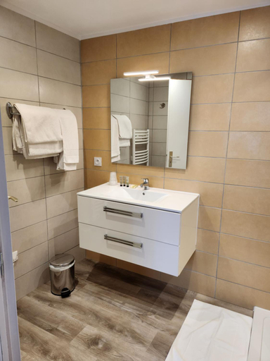 Bathroom 3, Hotel Des Negociants, Ardèche