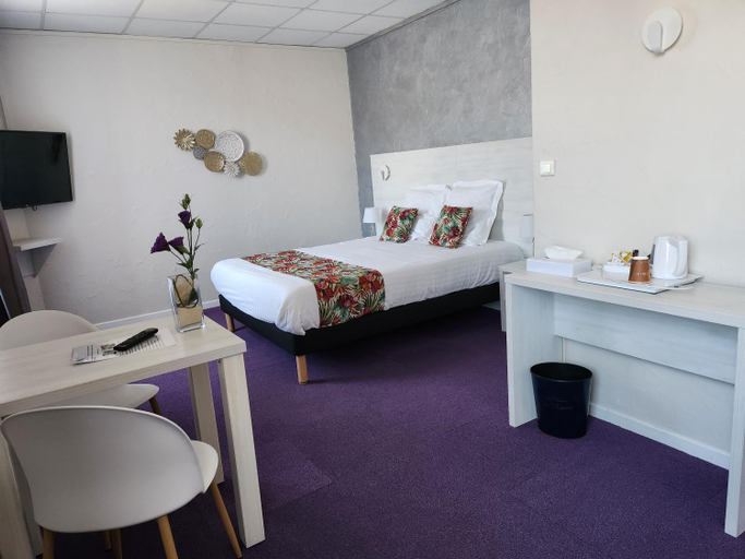 Bedroom, Hotel Des Negociants, Ardèche