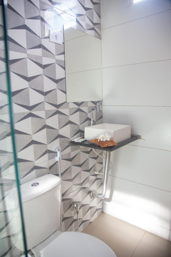 Bathroom, Recanto Caicara Pousada, São Miguel dos Milagres