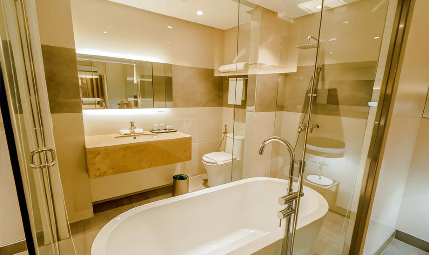 Bathroom 4, VS Hotel, Quezon City