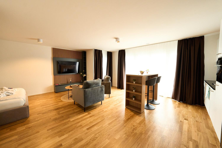 Bedroom 2, Cartea Apartments Zurich Airport, Bülach
