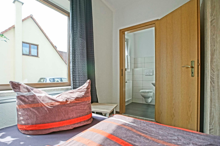 Bedroom 3, Haff-Ostseeferienhausapartment Erdgeschoß, Vorpommern-Greifswald