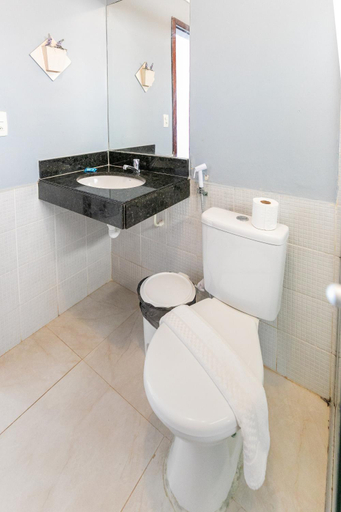 Bathroom 4, Moriah Natal Beach Hotel, Natal