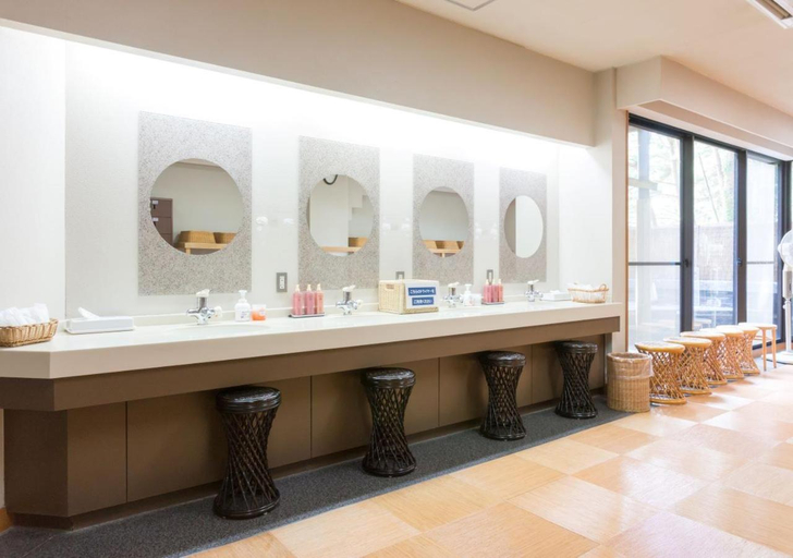 Bathroom 4, Yatsugatake Hotel Fuuka, Fujimi