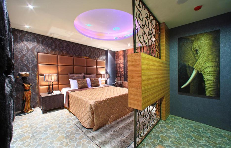 Bedroom 2, Rainbow Forest Motel, Changhua