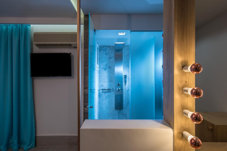 Bathroom 5, Senses Blue Boutique hotel, Crete