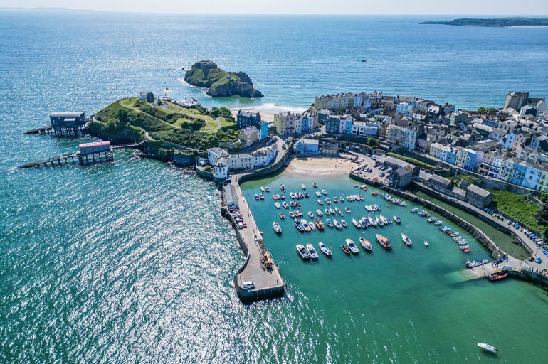 Exterior & Views 2, Ty George - 3 Bedroom Cottage - Tenby, Pembrokeshire