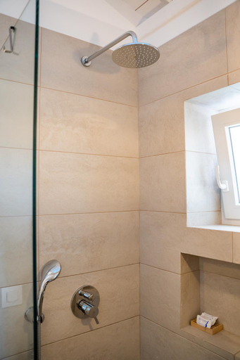Bathroom 3, Valandou Guesthouses - Boutique Apartments in Aperi, Karpathos, South Aegean