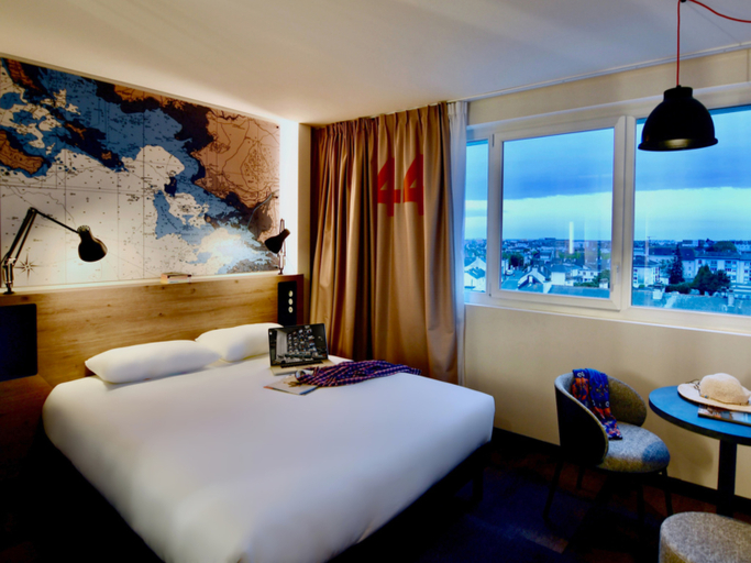 Bedroom 3, Ibis Styles Saint Nazaire Centre Gare, Loire-Atlantique