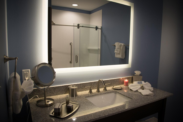 Bathroom 4, Hotel at Batavia Downs, Genesee