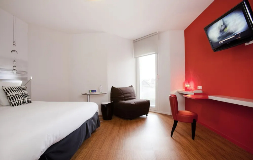 Bedroom 2, ibis Styles Saint Brieuc Gare Centre, Côtes-d'Armor