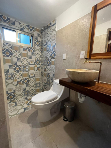 Bathroom 3, Casa Lamat, Othón P. Blanco