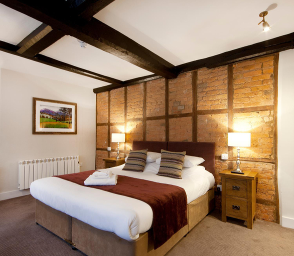 Bedroom 2, The Talbot Hotel, Herefordshire