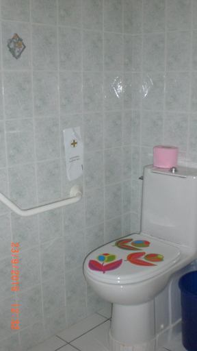 Bathroom, Auberge De L'Atre, Yonne