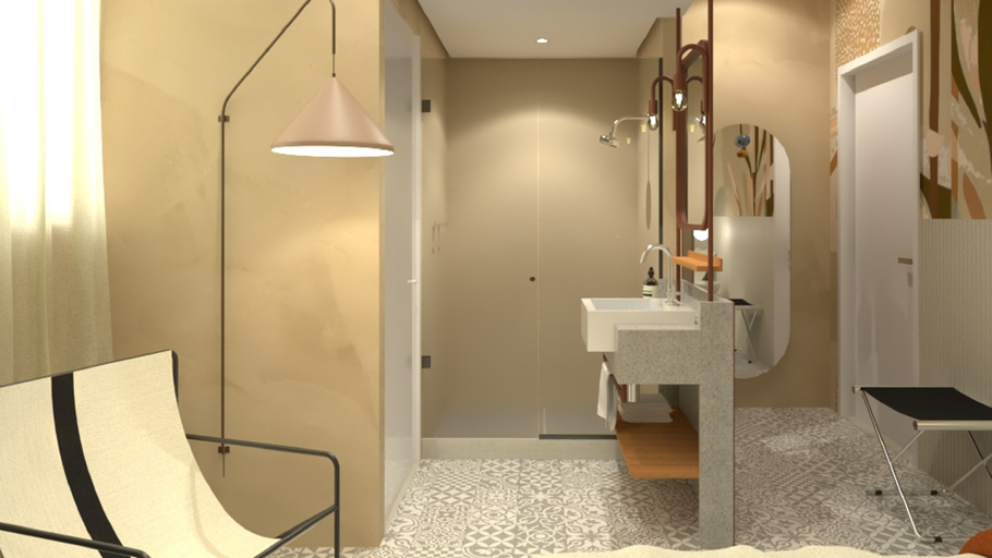 Bathroom 4, B&B HOTEL Santos Dumont, Rio de Janeiro