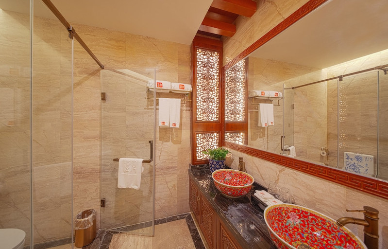 Bathroom, Han Dynasty Boutique Hotel, Chengdu