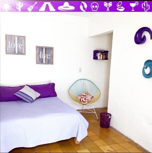 Bedroom 2, Hostal Casa Colores Adults Only, Guadalajara