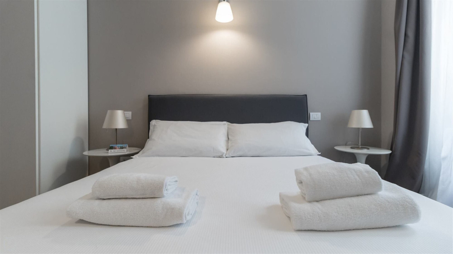Bedroom 3, Porta Vittoria apartments by Rentopolis, Milano