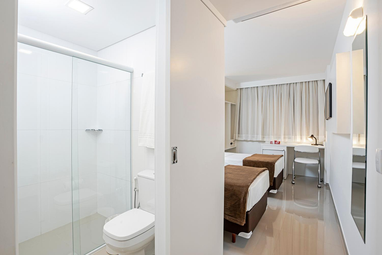Bathroom 4, Slim Hotel Curitiba Joao Bettega, Curitiba