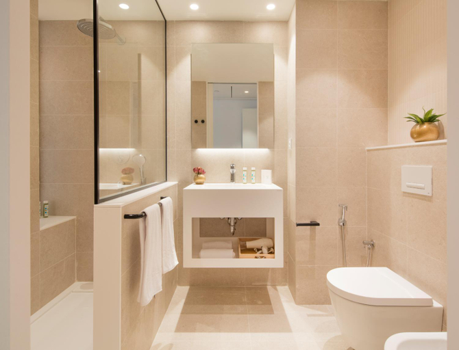 Bathroom 5, Golden Costa Salou - Adults Only 4* Sup, Tarragona