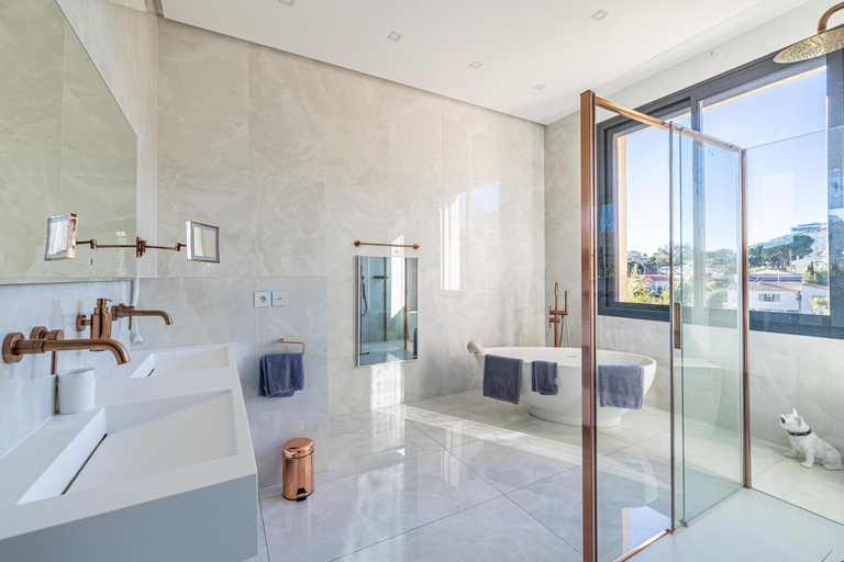 Bathroom 3, Luxurious Villa with heated pool 6BR/12p-Cannes, Alpes-Maritimes