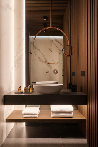 Bathroom 5, Agra Suites, Napoli