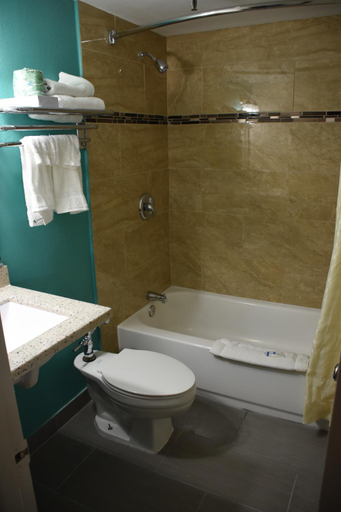 Bathroom 4, Rodeway Inn Syracuse Carrier Circle, Onondaga