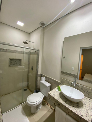 Bathroom 3, Hotel Recanto dos Ipes, Frutal