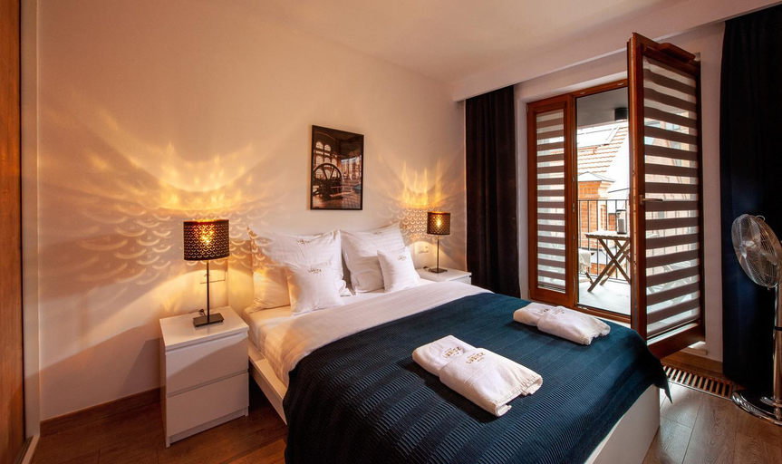 Bedroom 2, Browar Lubicz Residence - Official Aparthotel, Kraków City