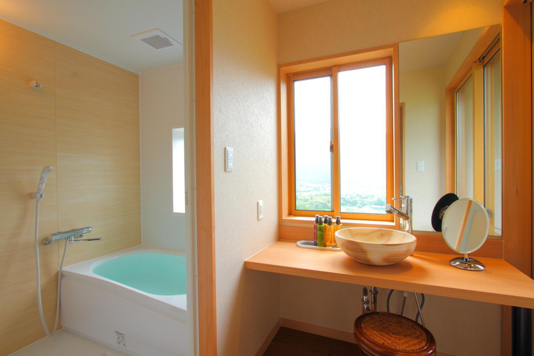 Bathroom, Hakone Hoshi no Akari, Hakone