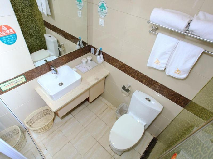 Bathroom 4, GreenTree Eastern Huainan Guangchang Road Hotel, Huainan