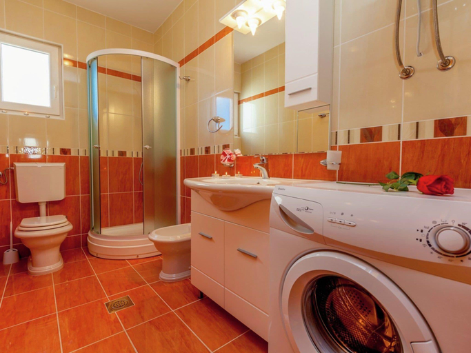 Bathroom, Holiday Home in Croatia with Pool Forest View, Crikvenica